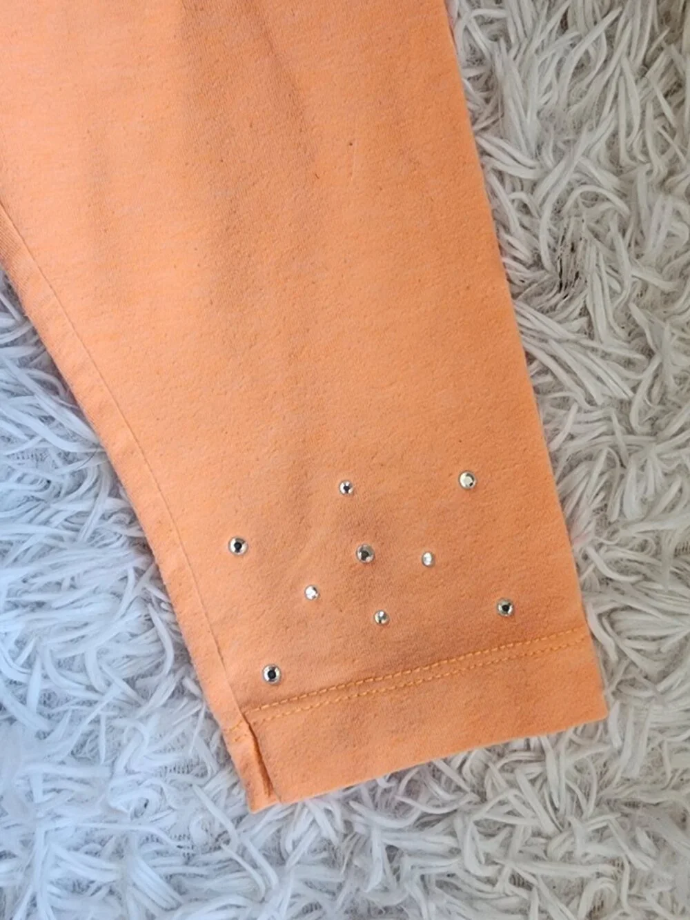 10/$10 - Orange Capri Style Leggings